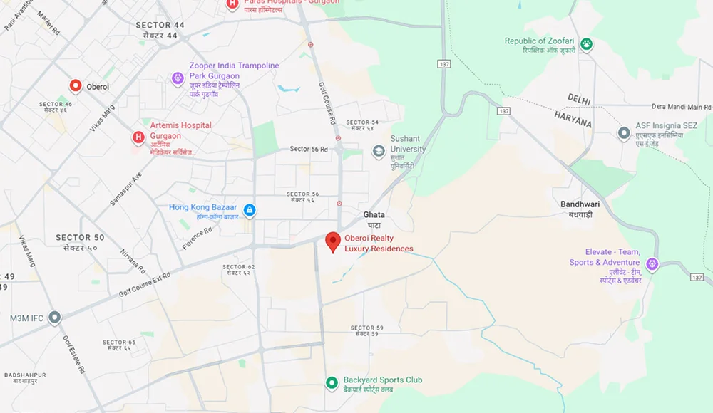Birla Navya Location Map